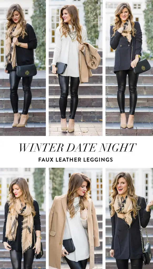 20+ Ways To Style SPANX Leather Leggings - Lillies and Lashes