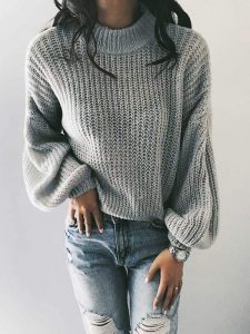 Bishop Sleeve Sweater