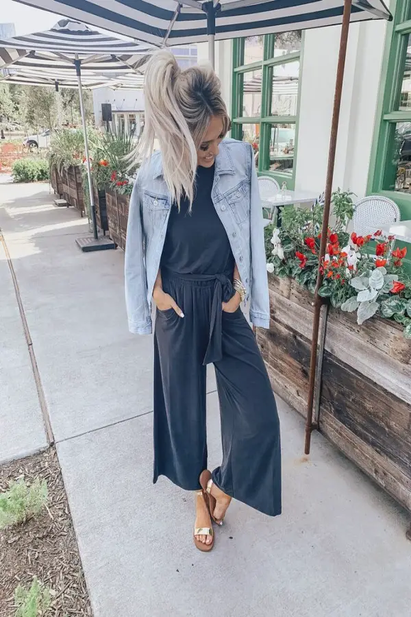 30+ Ways to Effortlessly Rock A Denim Jacket #DenimJacket #DenimJacketOutfits #DenimJacketSpring #DenimJacketWinter