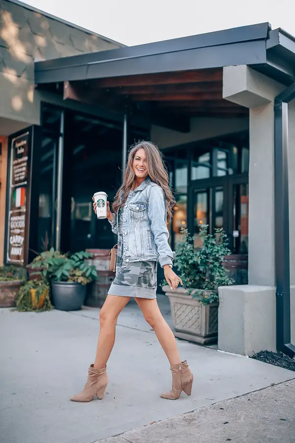 30+ Ways to Effortlessly Rock A Denim Jacket #DenimJacket #DenimJacketOutfits #DenimJacketSpring #DenimJacketWinter