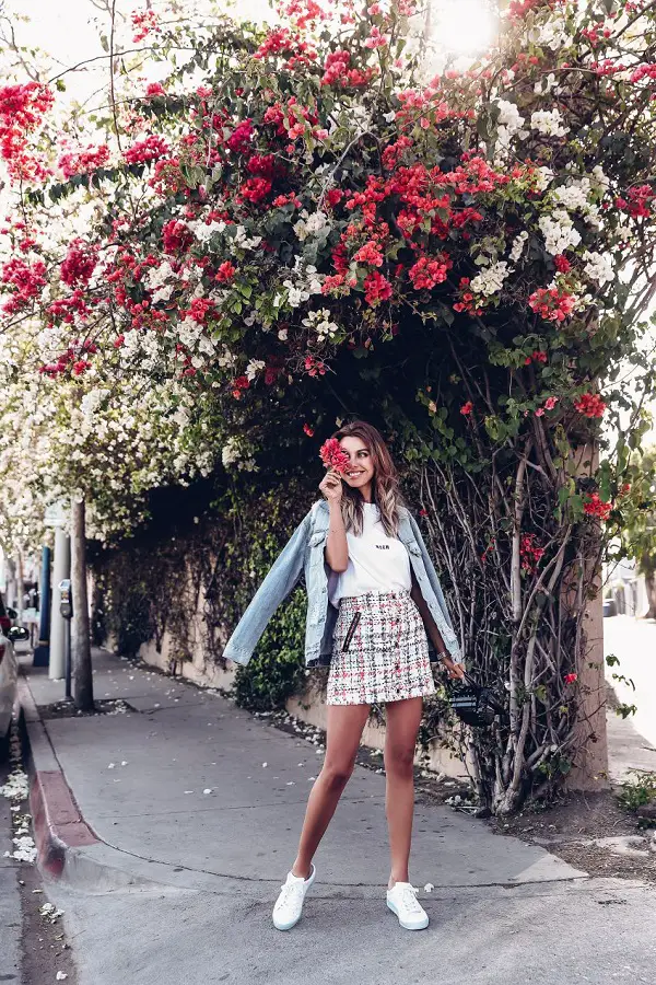 30+ Ways to Effortlessly Rock A Denim Jacket #DenimJacket #DenimJacketOutfits #DenimJacketSpring #DenimJacketWinter