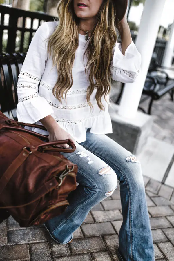   Flared Jeans  