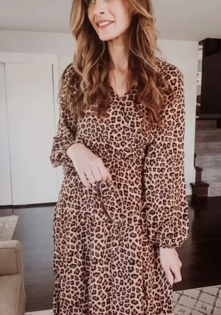 best-winter-dresses-on-amazon-leopard