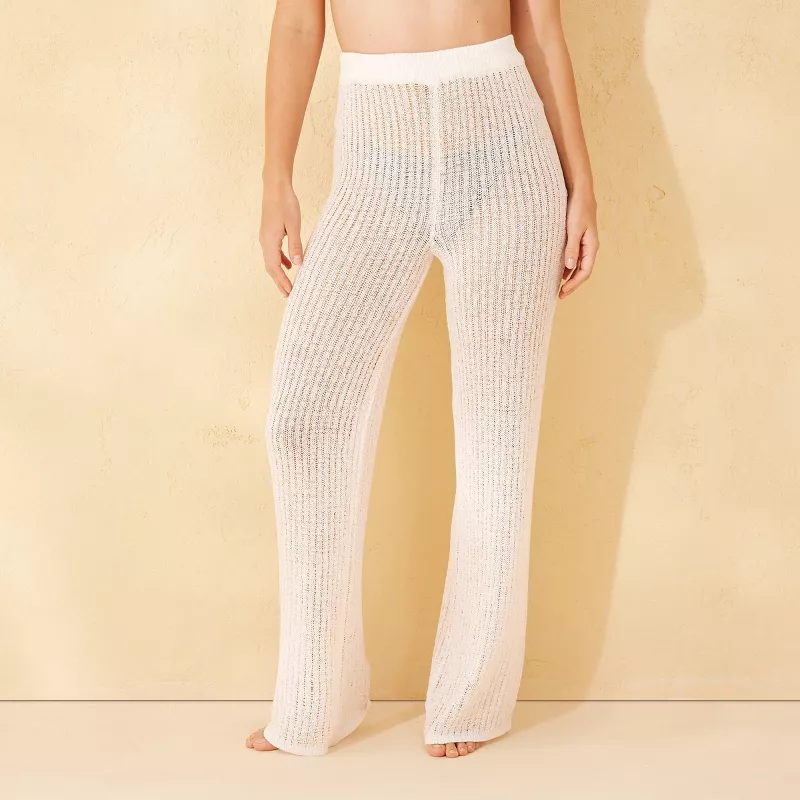 Women's Crochet Cover Up Pants - Shade & Shore™, 1 of 7