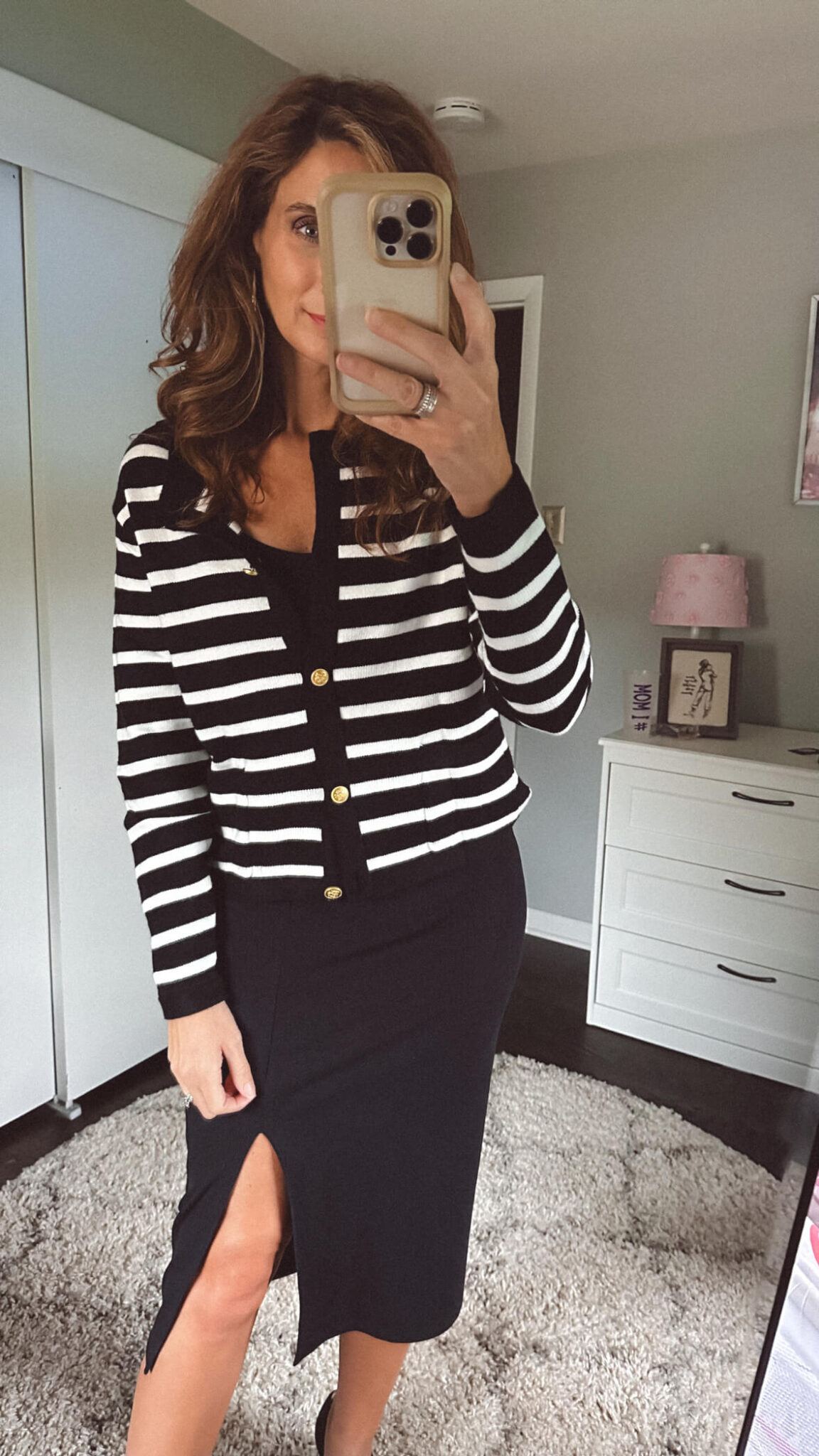 【Old Money氛圍感】Old Money Vibe Striped Cardigan